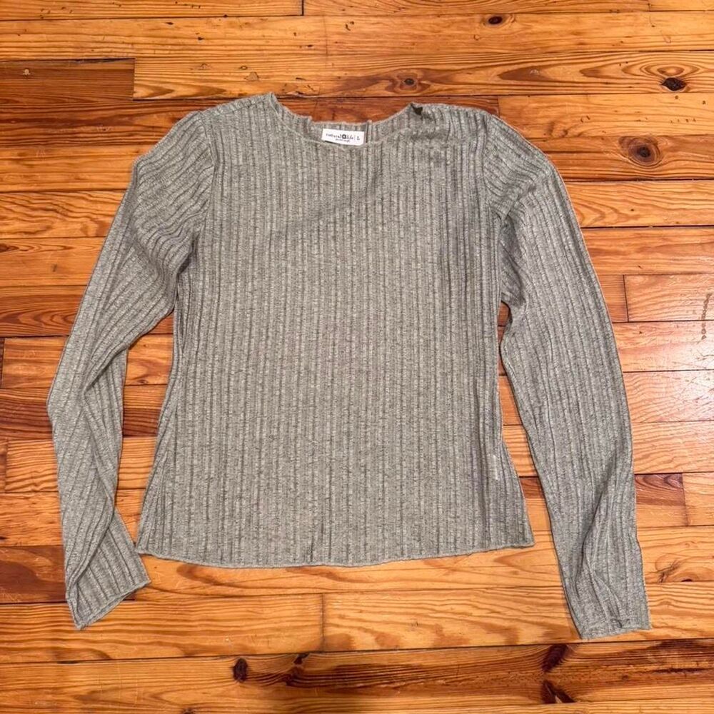Natural-life Women's Green Layering Shirt - Picture 2 of 5